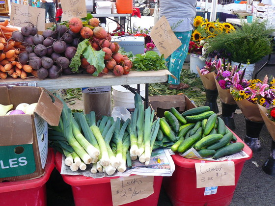 Vegetables at Georgetown farmers market.JPG